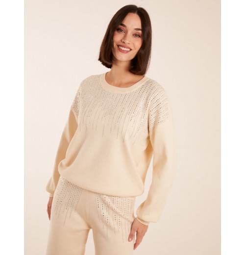 Diamante Knitted Jumper