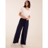 Drawstring Wide Leg Trousers